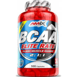 Amix Nutrition BCAA Elite Rate 500 kapsulas.